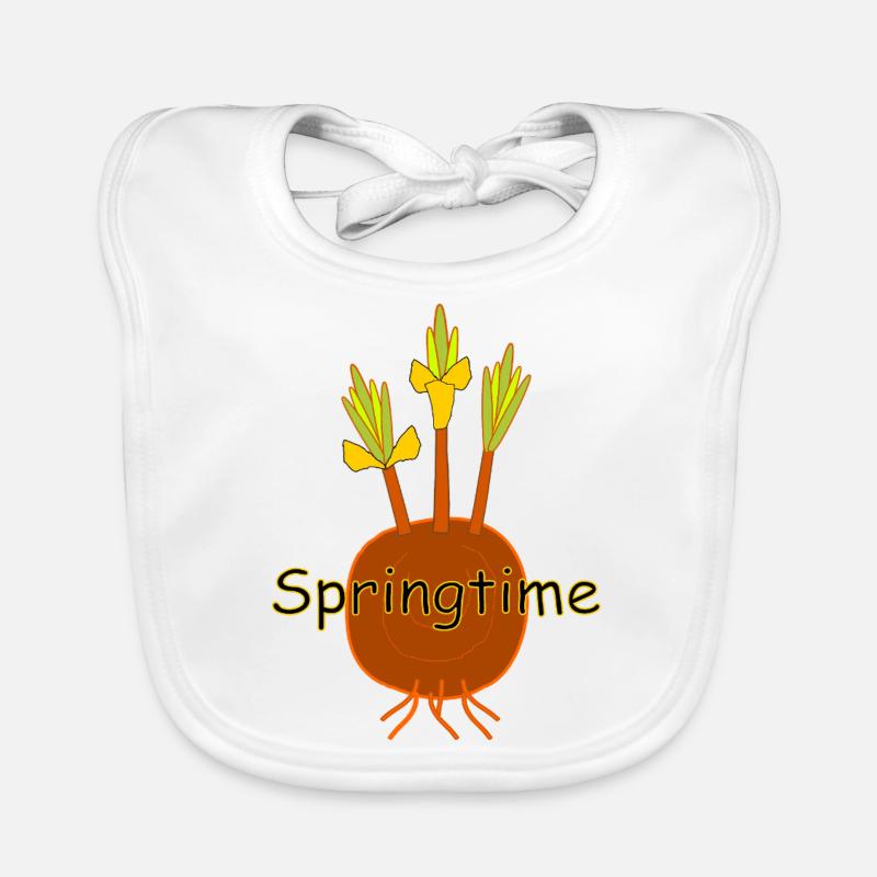 Spring time Baby Bio-Lätzchen