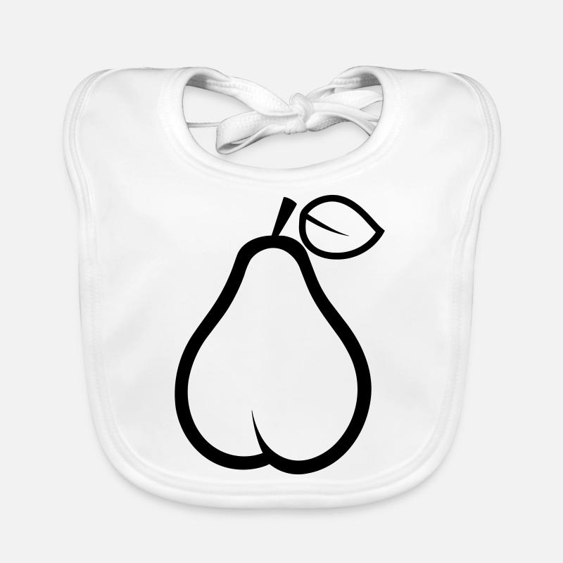 Birne Baby Bio-Lätzchen
