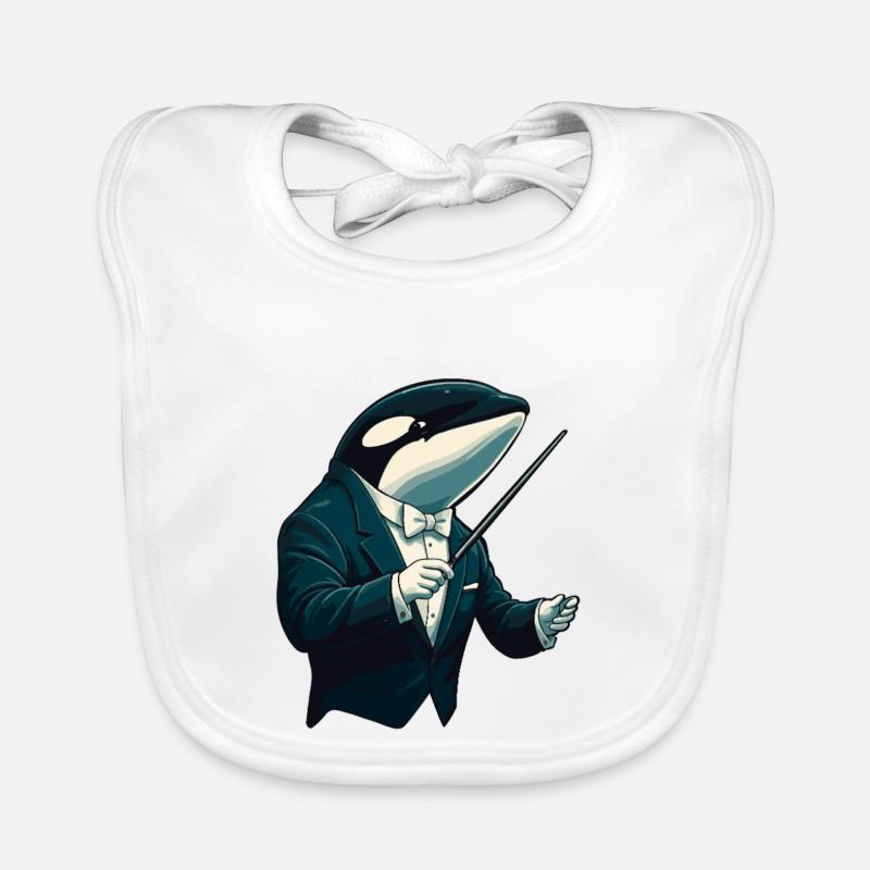 Dirigent Baby Bio-Lätzchen