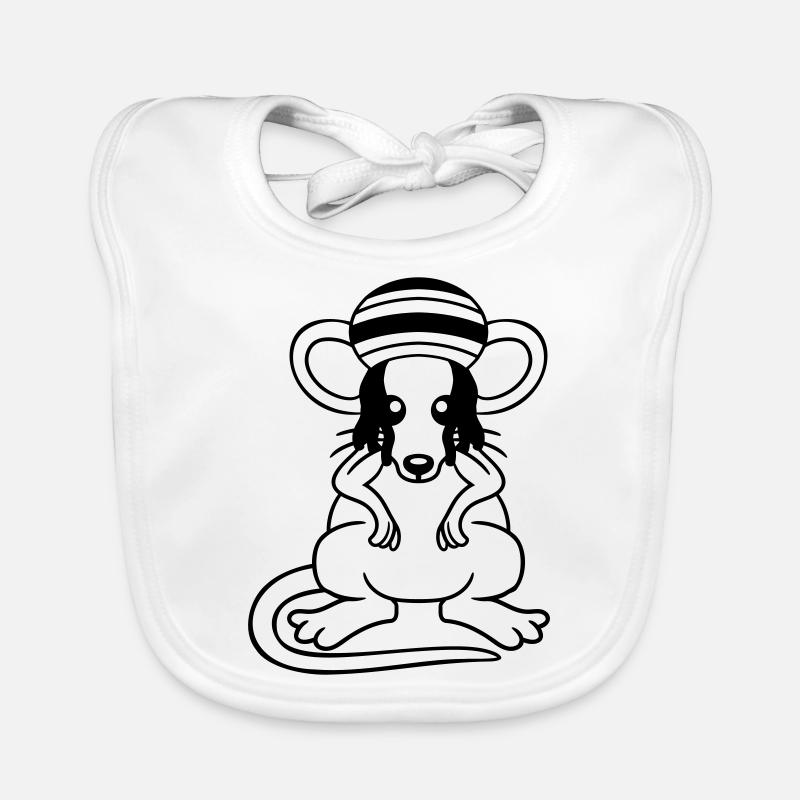 Mouse Raggae Jamaica Hat Rasta Lure Chill Hat Organic Baby Bibs