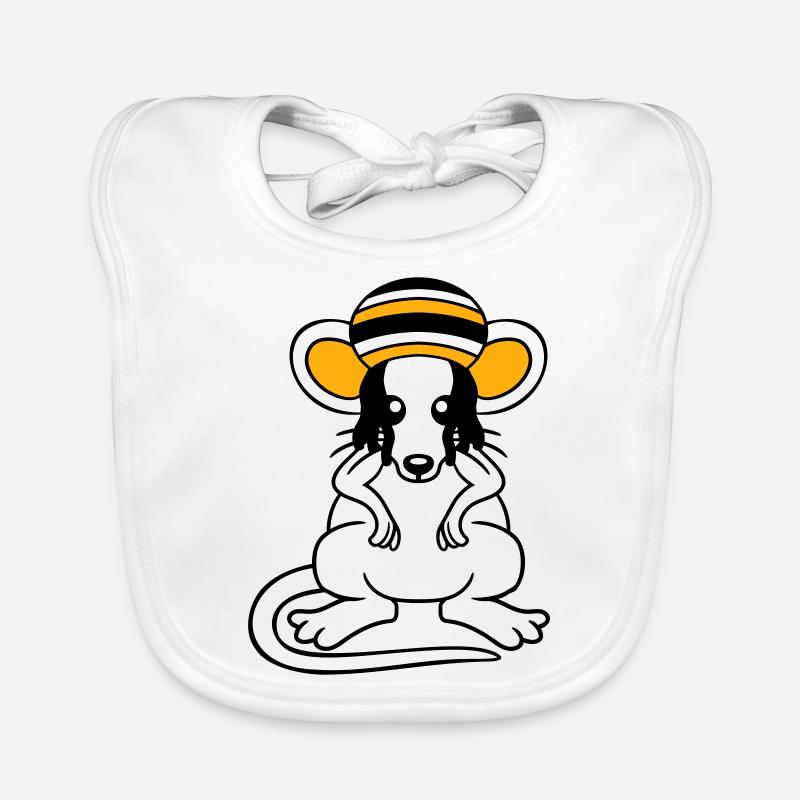 Mouse Raggae Jamaica Hat Rasta Lure Chill Hat Organic Baby Bibs