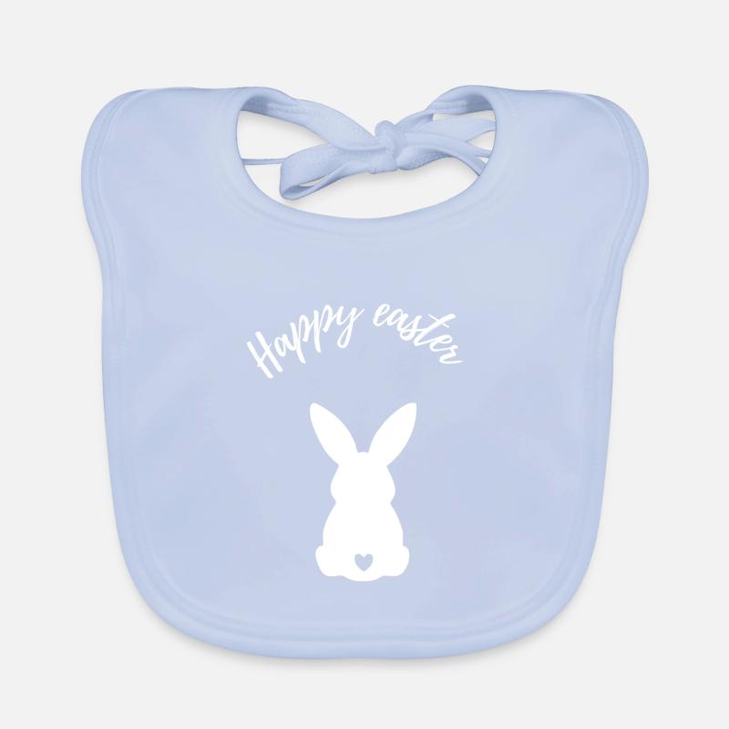 Ostern Feiertage Hase Geschenkidee Baby Bio-Lätzchen