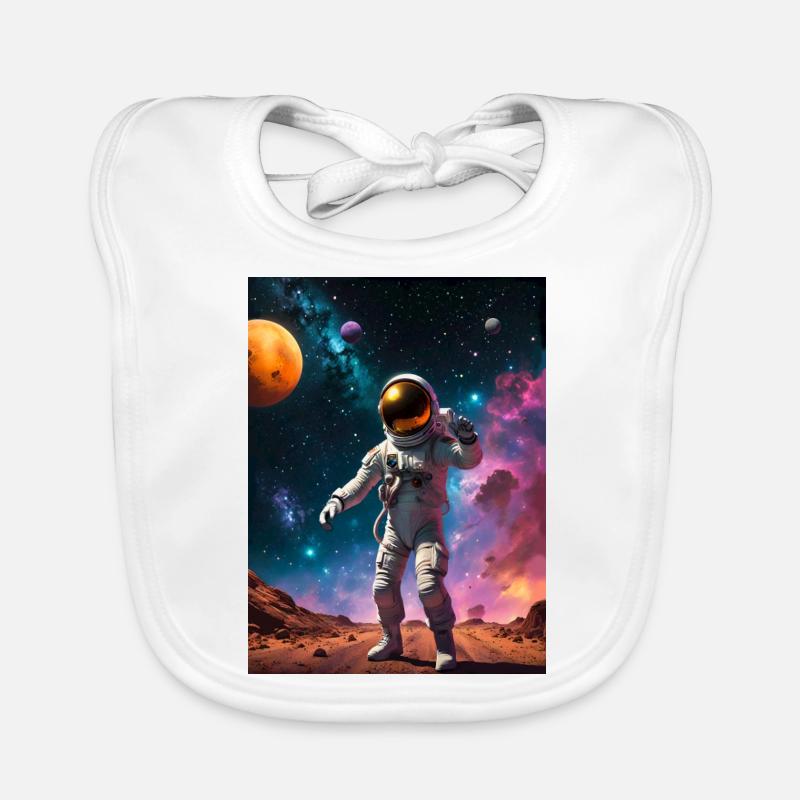 Astronaute Bavoir bio Bébé