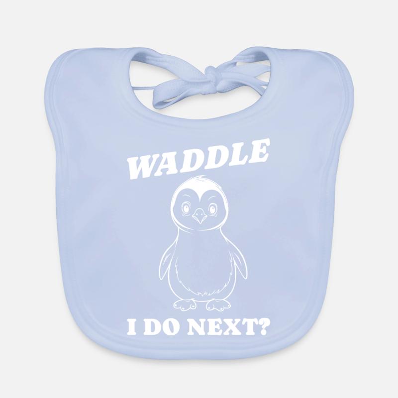 Waddle I do next Geschenkidee Baby Bio-Lätzchen