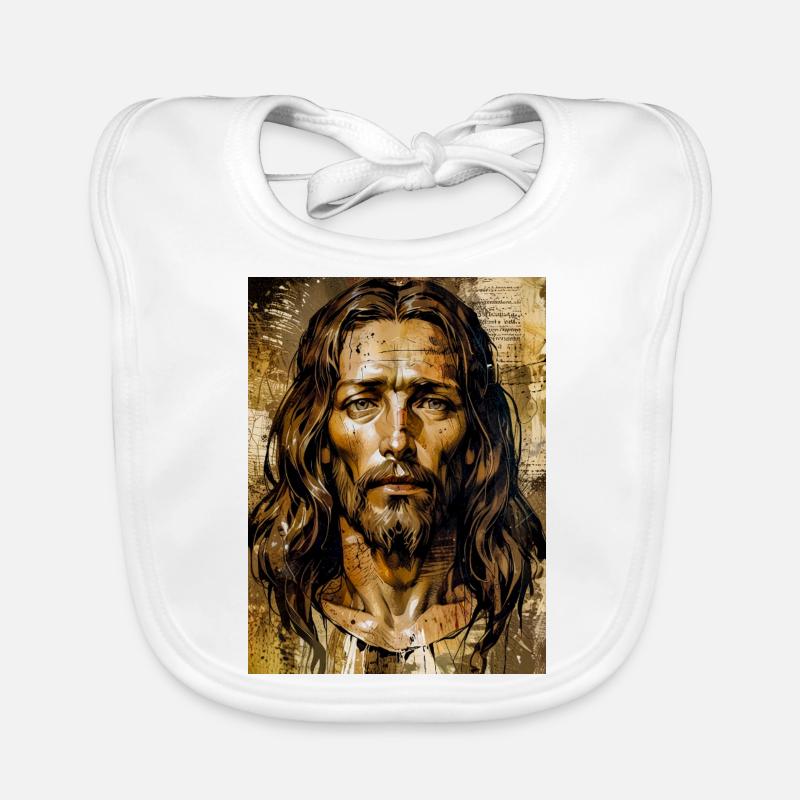 The Suffering Messiah Organic Baby Bibs