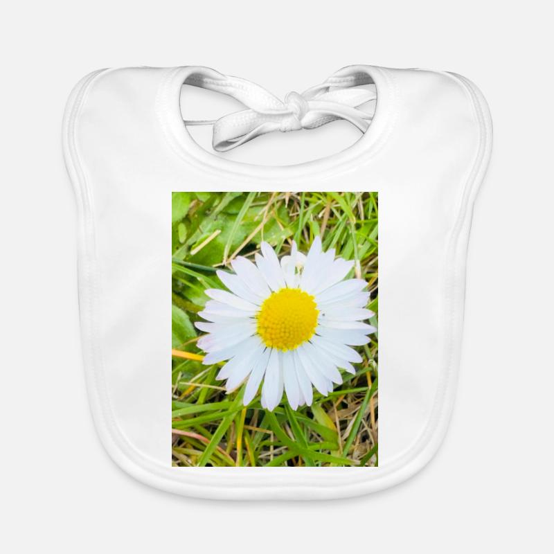 Sonniges Gänseblümchen Baby Bio-Lätzchen