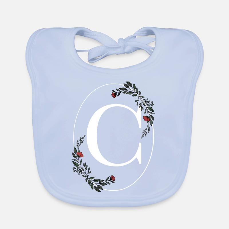 Buchstabe C Baby Bio-Lätzchen