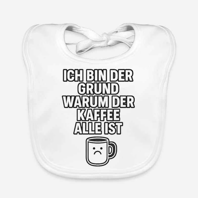 Kaffee-Killer Baby Bio-Lätzchen