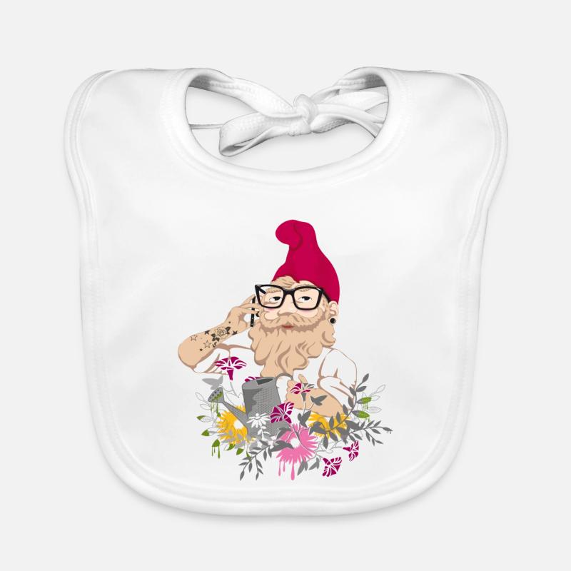 Un Hipster de jardin Bavoir bio Bébé