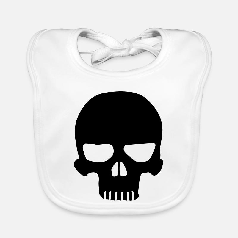 Skull original Organic Baby Bibs
