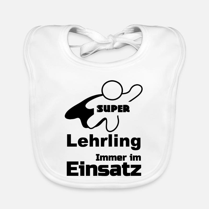 Super Lehrling Geschenk Baby Bio-Lätzchen