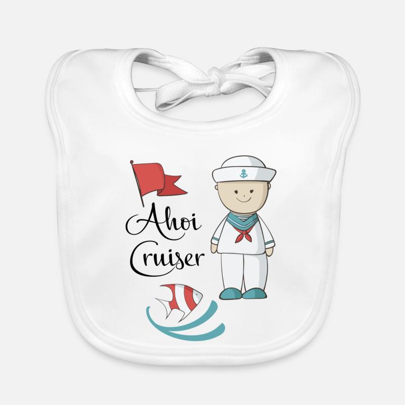 Maritime Organic Baby Bibs