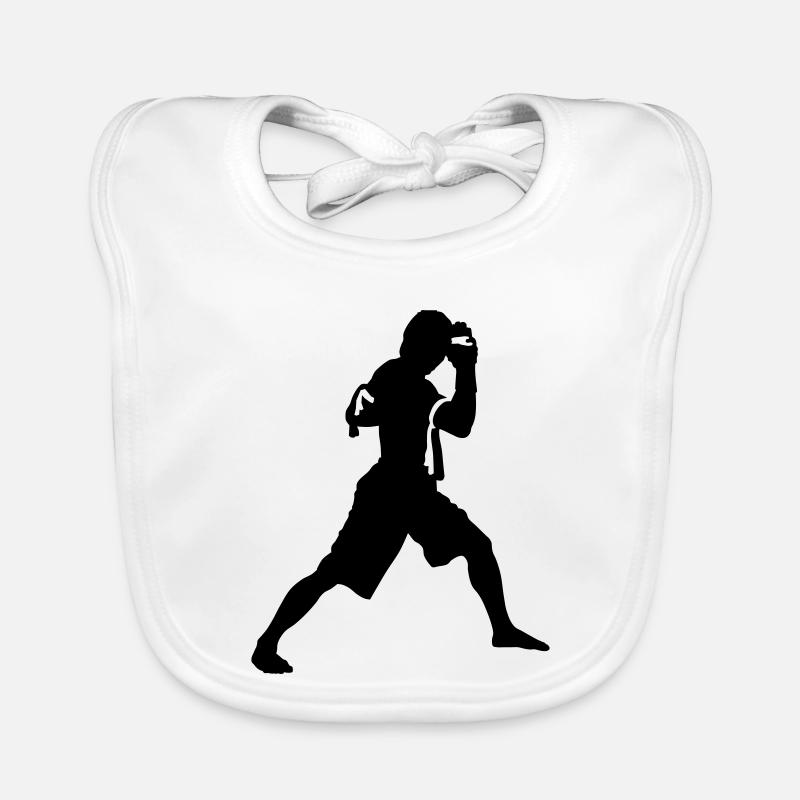 kickboxing Bavoir bio Bébé