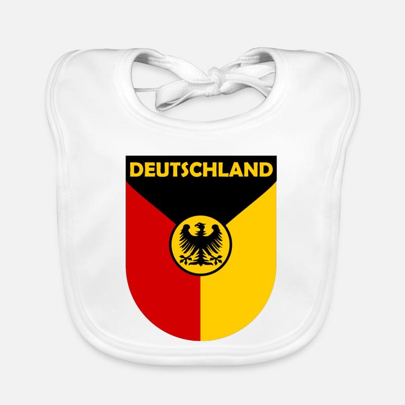 Der deutsche Bundesadler Baby Bio-Lätzchen