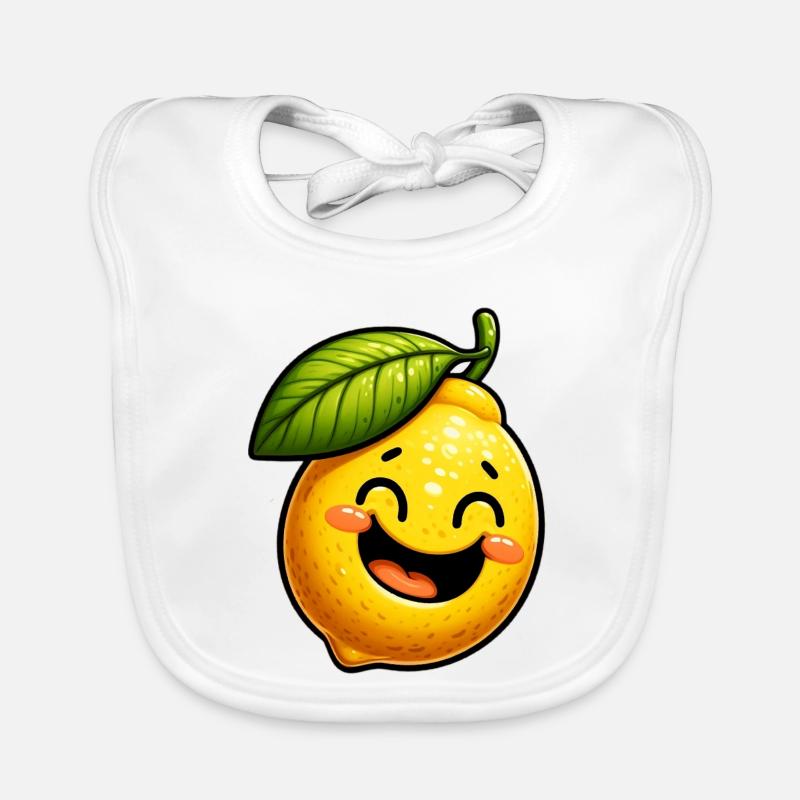 Citron Citrons Bavoir bio Bébé