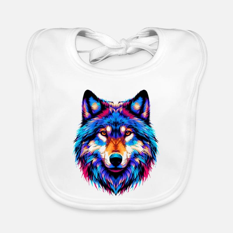 Wolf Baby Bio-Lätzchen