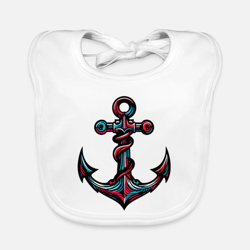 Ein Anker Baby Bio-Lätzchen