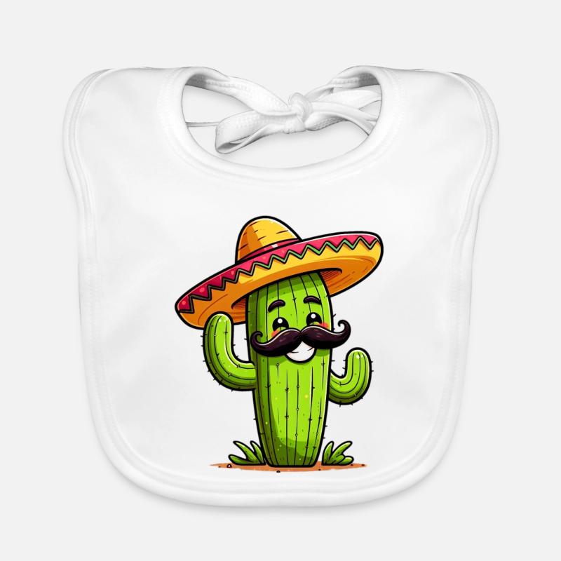 Cactus Organic Baby Bibs