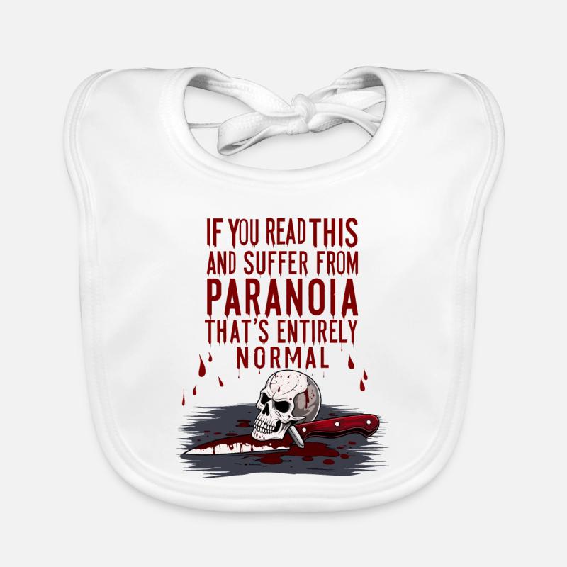 Paranoïa normale Bavoir bio Bébé