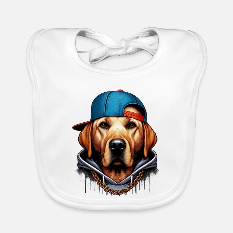 Dog Organic Baby Bibs