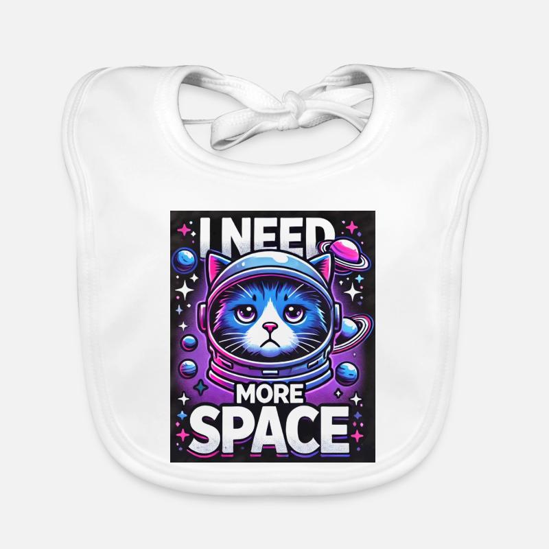 I Need More Space Baby Bio-Lätzchen