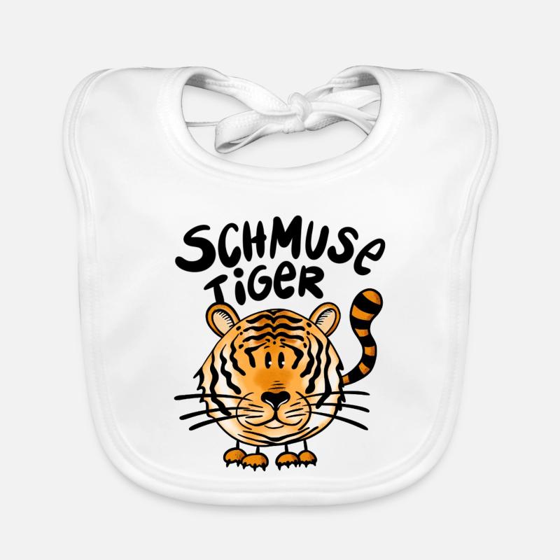 Tiger Cuddly Tiger Organic Baby Bibs