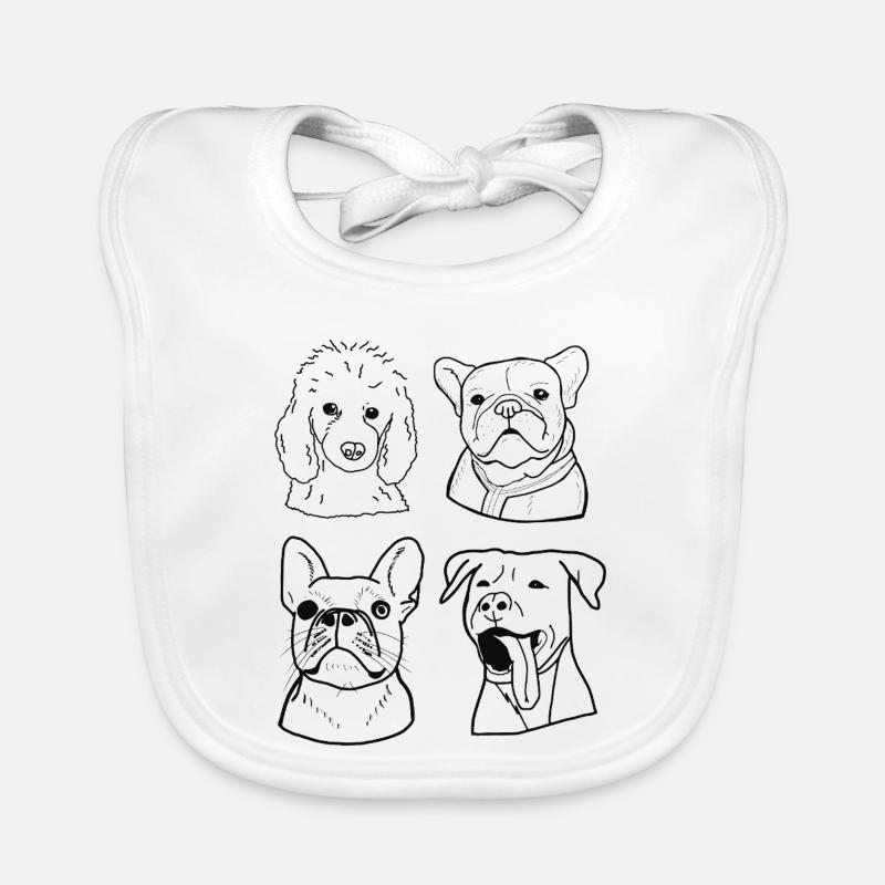Hunde Baby Bio-Lätzchen