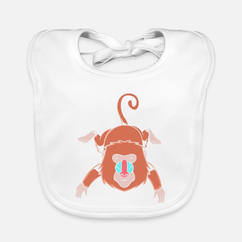 Affe Baby Bio-Lätzchen