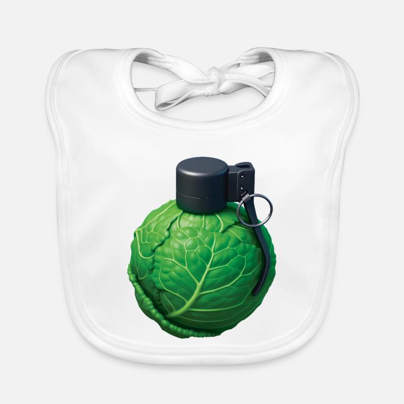CABBAGE GRENADA - Belgium Organic Baby Bibs