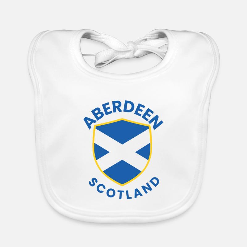 Bouclier d’Aberdeen : Blason écossais Bavoir bio Bébé