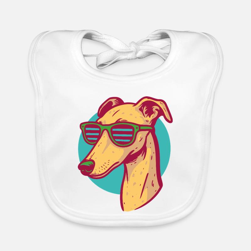 Windhund, Galgo Baby Bio-Lätzchen