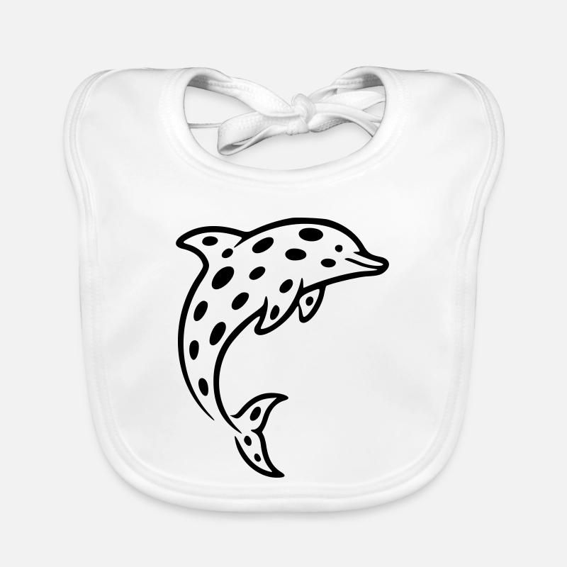 Delfin Baby Bio-Lätzchen