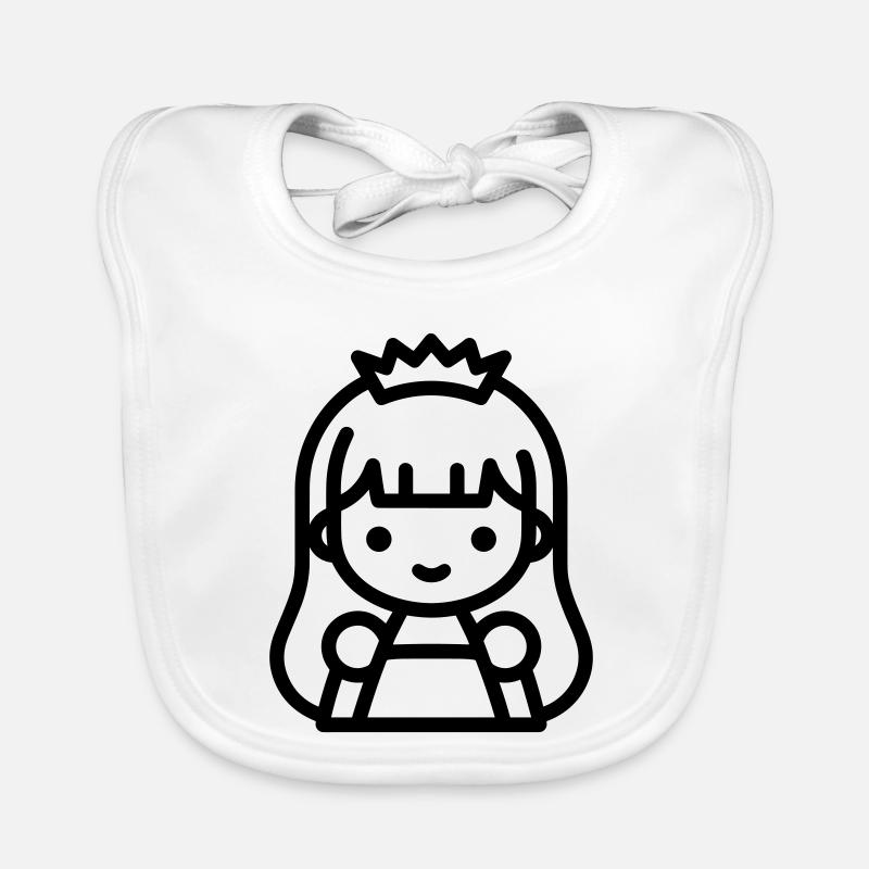 princess Organic Baby Bibs