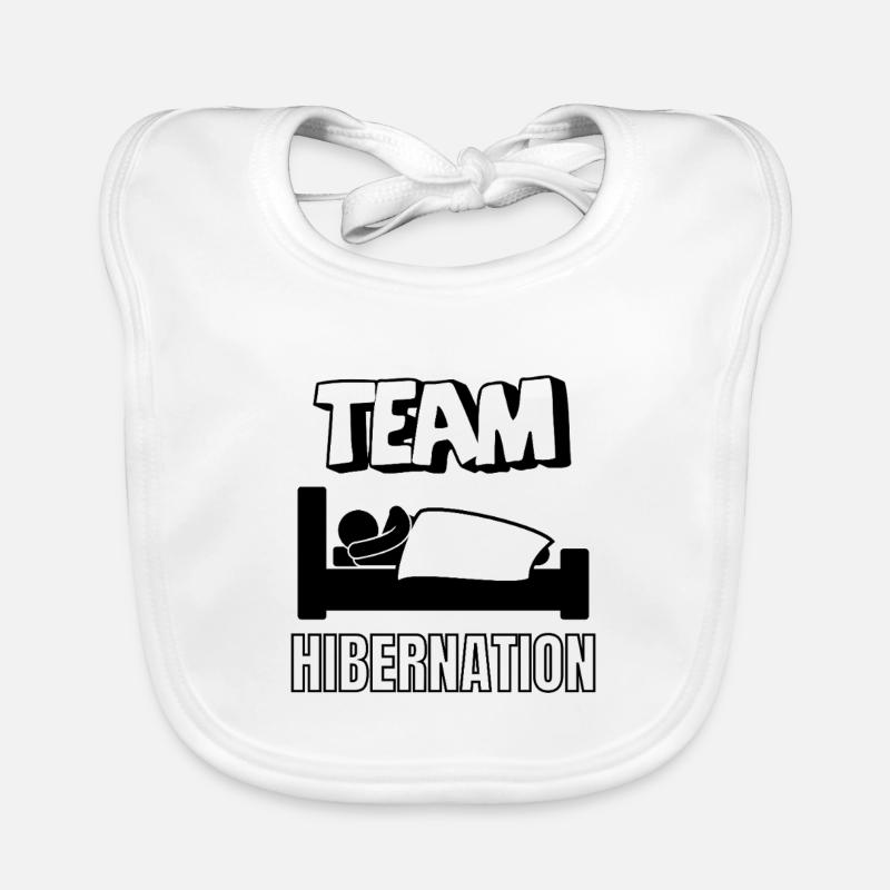 Team hibernation Organic Baby Bibs