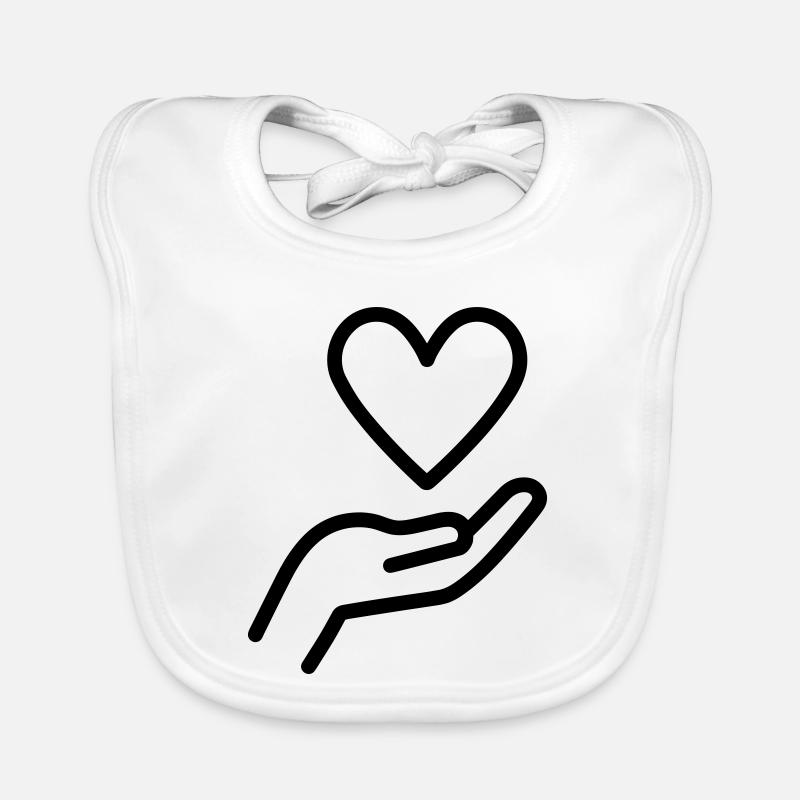 donner amour Bavoir bio Bébé