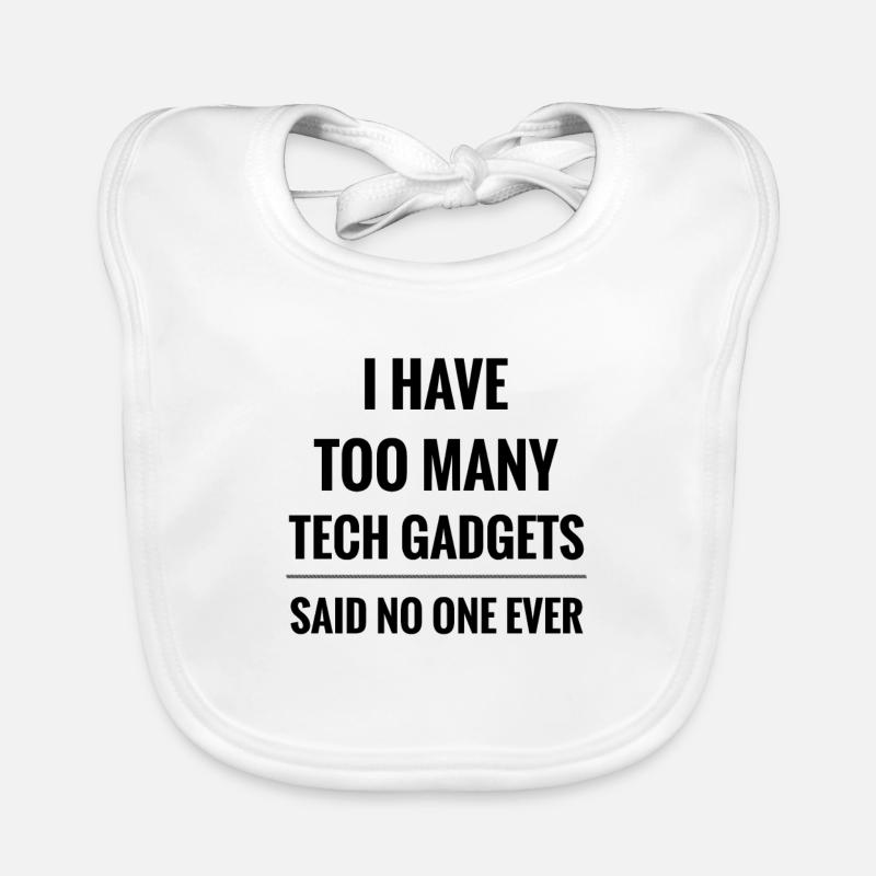 Tech Gadget Cadeaux | Tech Gadget Collector Bavoir bio Bébé