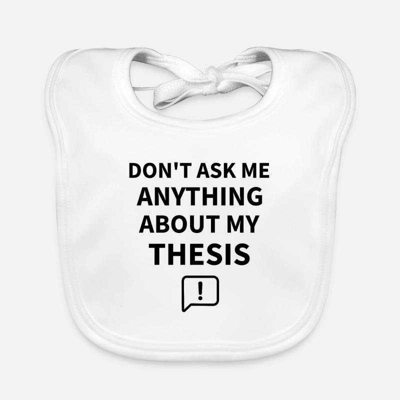 Dissertation Doktorarbeit | Doktorand PhD Student Baby Bio-Lätzchen