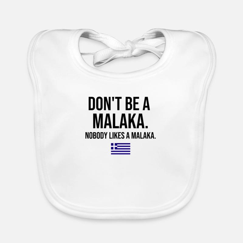 Cadeaux Pour Grecs Hellas Grèce Grec Bavoir bio Bébé