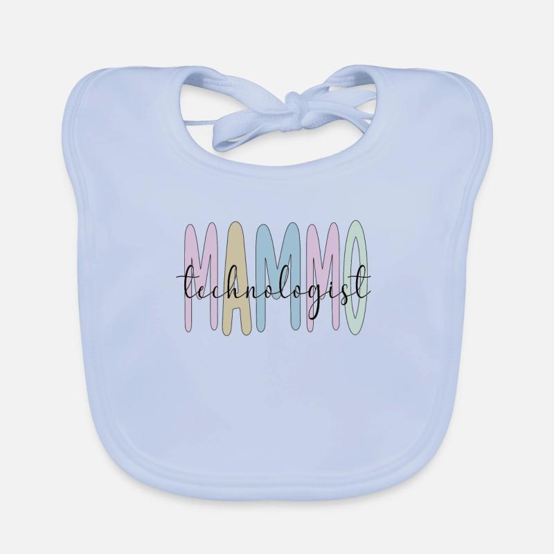 Mammo Technologe Mammography Tech Geschenk Baby Bio-Lätzchen