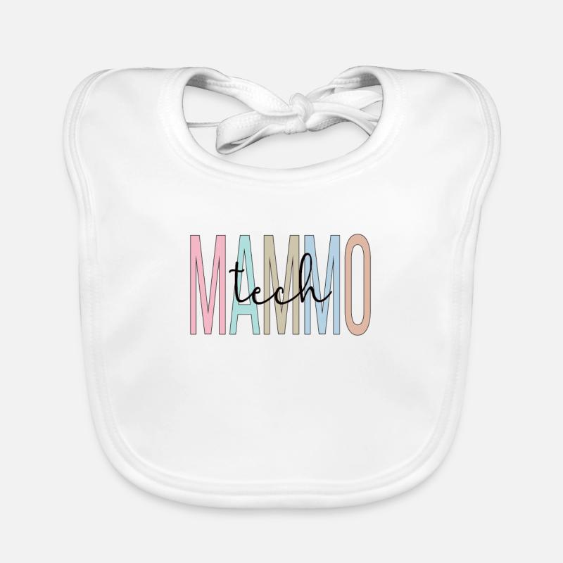 Mammo Technologist Recognition Mammography Tech Organic Baby Bibs