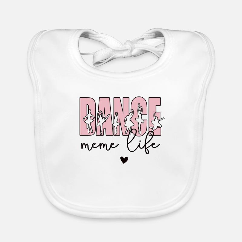 Proud Dance Meme Grandma Par Dancer Dancing Meme Bavoir bio Bébé