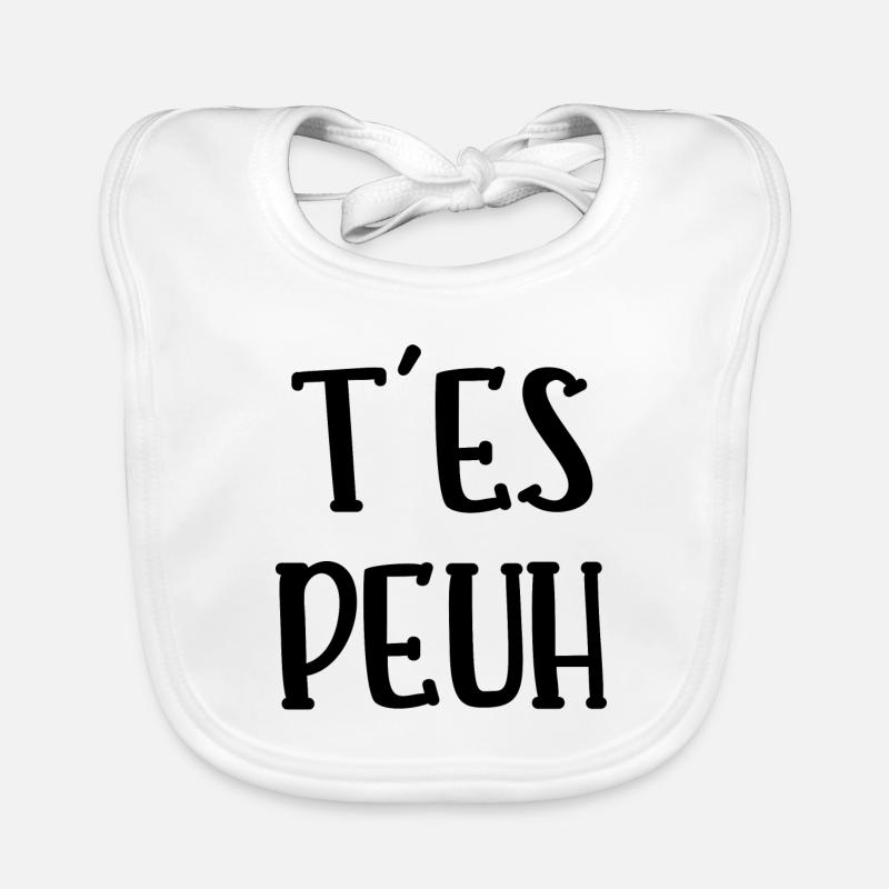 t'es peuh Bavoir bio Bébé