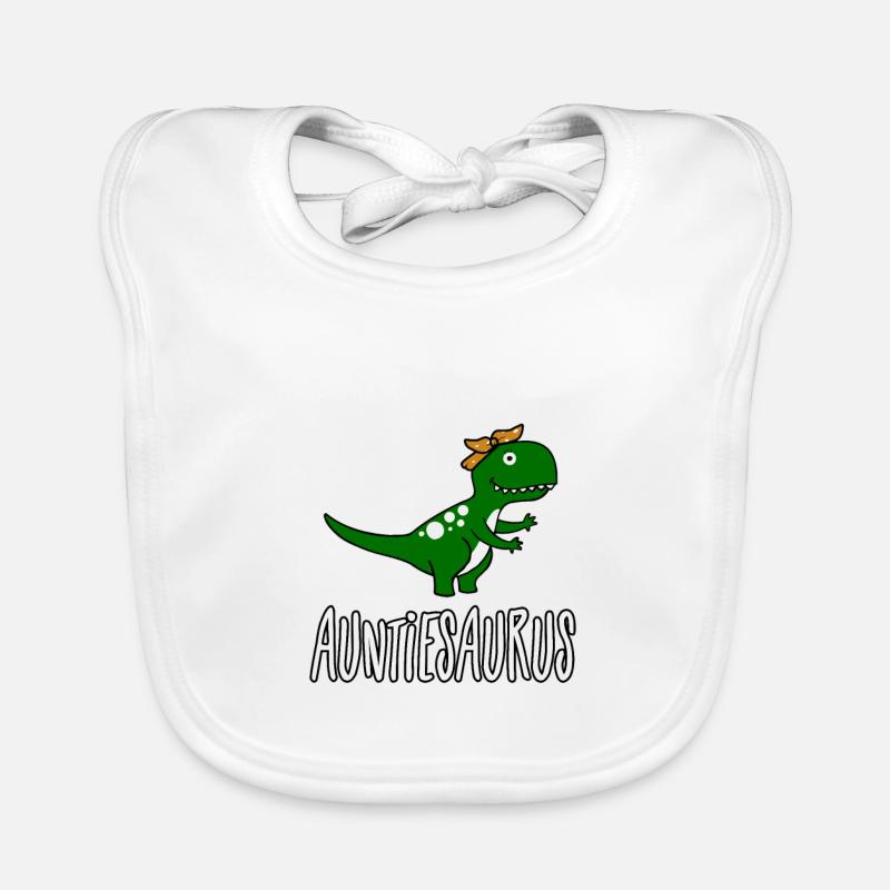 AuntieSaurus Organic Baby Bibs