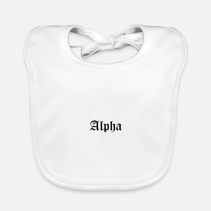 Alpha Bavoir bio Bébé