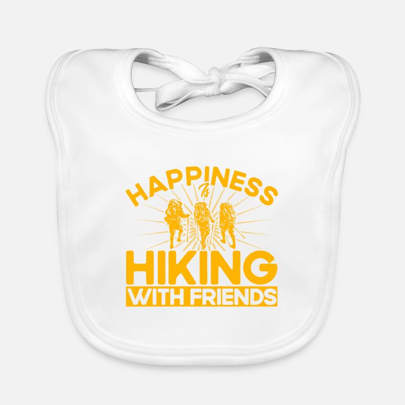 Backpacking Outside Gift Organic Baby Bibs