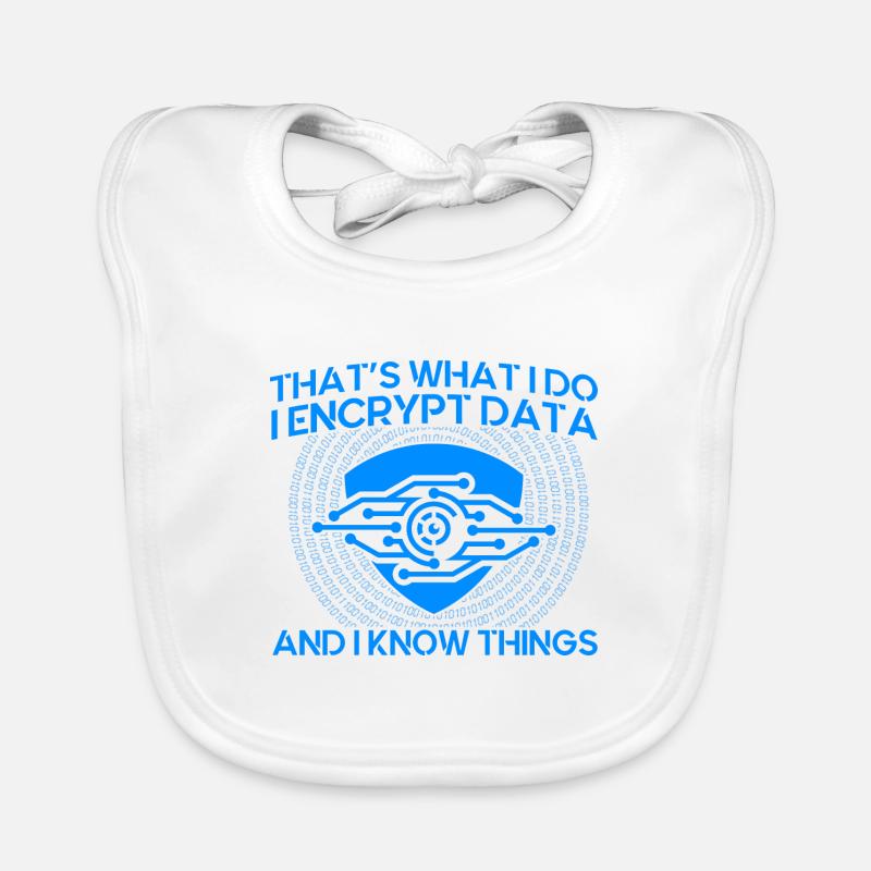 Network Security Specialist Gift Organic Baby Bibs