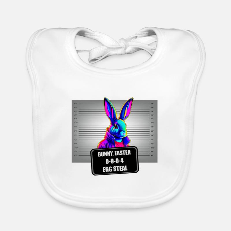 Osterhase Baby Bio-Lätzchen