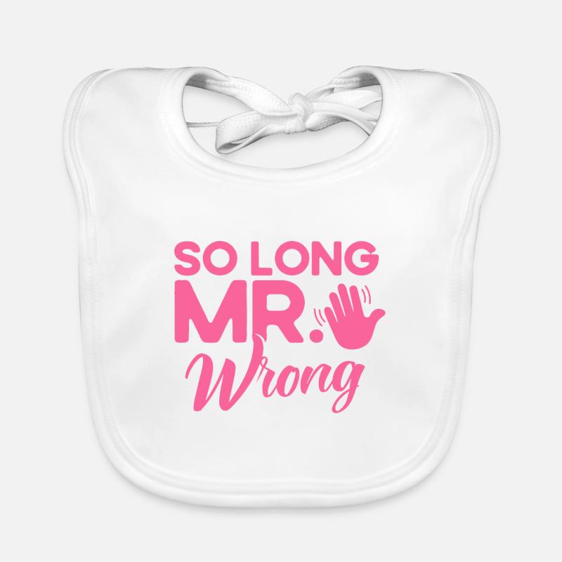 Ex Partner Scheidung Auflösung der Ehe Geschenk Baby Bio-Lätzchen