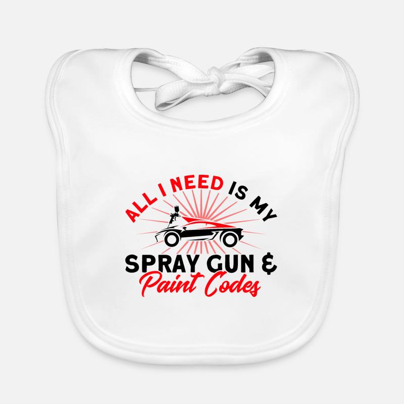 Vehicle Painter Spray Gun & Color Codes Gesche Organic Baby Bibs
