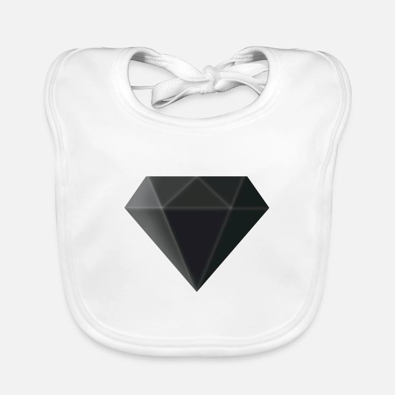 Black diamond Organic Baby Bibs